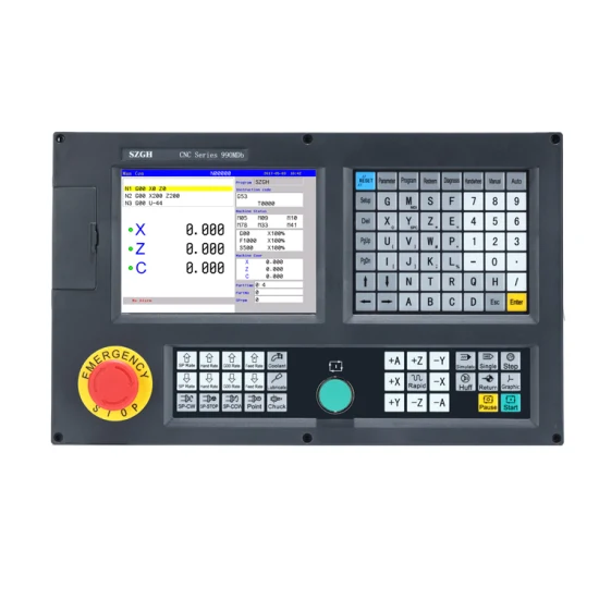 Contrôleur automatique de fraisage CNC Szgh 4 axes identique au type de bras de support de fraiseuse CNC Fanuc, type servo