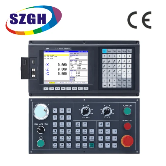 Contrôleur de CNC de fraisage 4 axes de performance de coût pour le contrôleur de CNC de fraisage PLC Atc 4 axes de Support de centre de fraisage